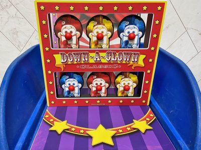 knock down a clown table top carnival skill game rental cincinnati ohio