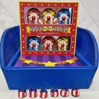 knock down a clown table top carnival skill game rental cincinnati ohio