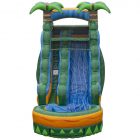 15' Tropical Rush Inflatable Water Slide - Wet or Dry Slide - Cincinnati, Ohio