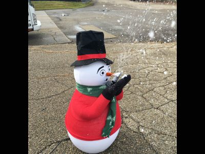 Frosty the Snowman Snow Making Machine Rental Cincinnati Ohio