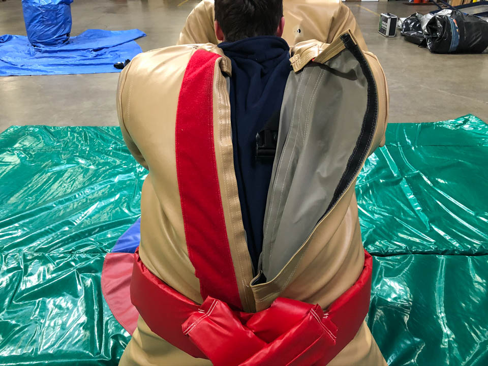 sumo wrestler suit rental