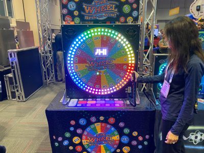 The Wheel, Digital Prize Color Wheel Rental Cincinnati Ohio