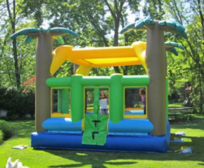 Tropical Teen & Adult Inflatable Bounce House Rental Cincinnati Ohio