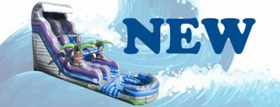 16' Tsunami Inflatable Water Slide - Wet or Dry Slide - Cincinnati, Ohio