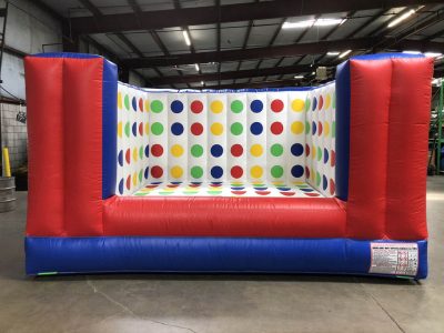 Inflatable 3-D Twister Game Rental Cincinnati Ohio