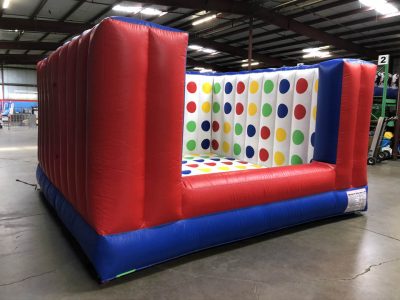 Inflatable 3-D Twister Game Rental Cincinnati Ohio