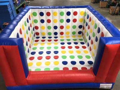 Inflatable 3-D Twister Game Rental Cincinnati Ohio