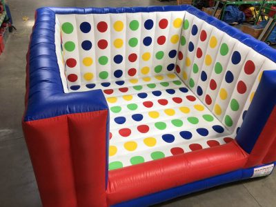 Inflatable 3-D Twister Game Rental Cincinnati Ohio