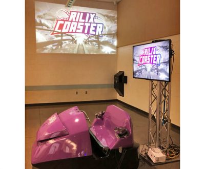 Virtual Reality (VR) Roller Coaster with Projector Ride Simulator - Arcade Game Rental - Cincinnati, Ohio