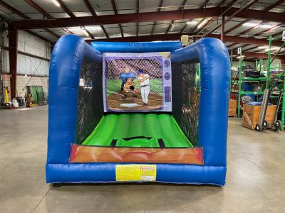 Wild pitch inflatable mechanical baseball game rental cincinnati ohio