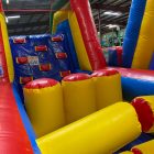 X Factor Inflatable Obstacle Course With Interactive Light Kit Rental Cincinnati Ohio