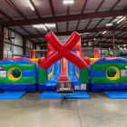 X Factor Inflatable Obstacle Course With Interactive Light Kit Rental Cincinnati Ohio