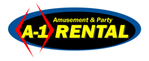 Logo A1 Party Rental Inflatables Bounce House Games Cincinnati Ohio Kentucky