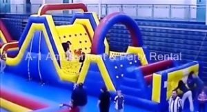 Olympic Challenge Inflatable Obstacle Course - 50' Rental Cincinnati Ohio